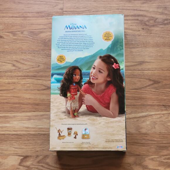 Jakks Disney Princess 14” Moana Adventure Toddler Doll. New, sealed - Picture 7 of 13